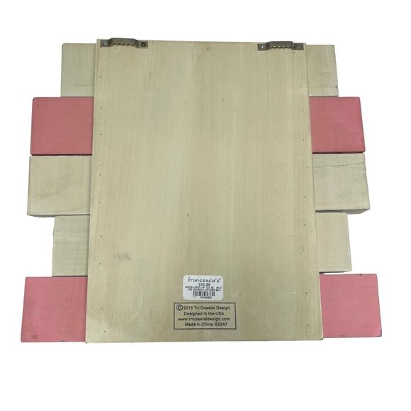 EUC - Francesca's She Designed A Life She Loved Plaque - Picture 2 of 2